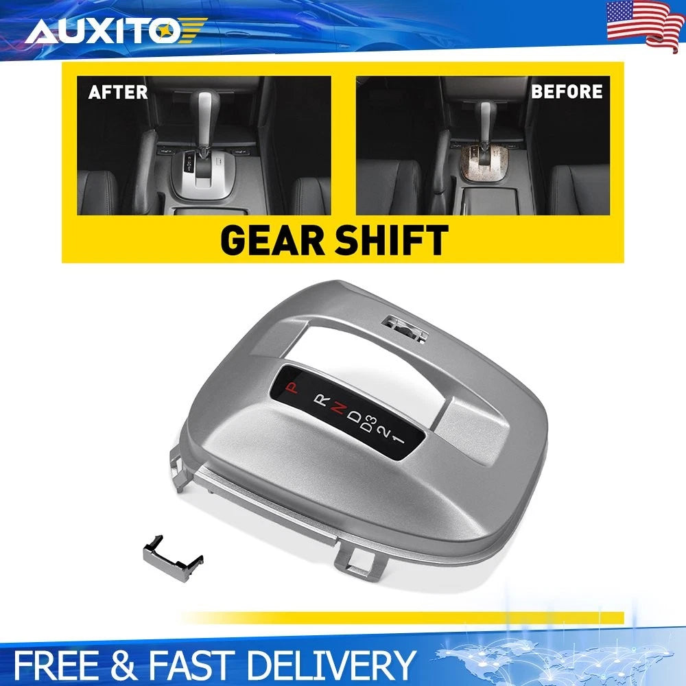 Center Console Shifter Gear Shift Plate Cover for Honda Accord (2008–2012)