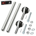 Set of 2 Heavy Duty Tie Rods with Ends for Can-Am Maverick 1000 2013–2018