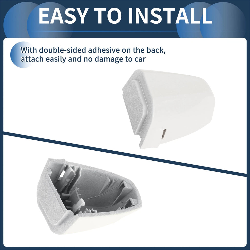 Door Handle Cover Front Left No. 51217396541 for BMW X1 X2 X5 (2015–2018) White