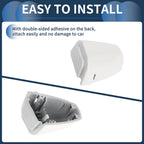 Door Handle Cover Front Left No. 51217396541 for BMW X1 X2 X5 (2015–2018) White