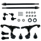 10pcs Front Lower Control Arms Sway Bars Tie Rods for Honda CR-V (2002–2006)