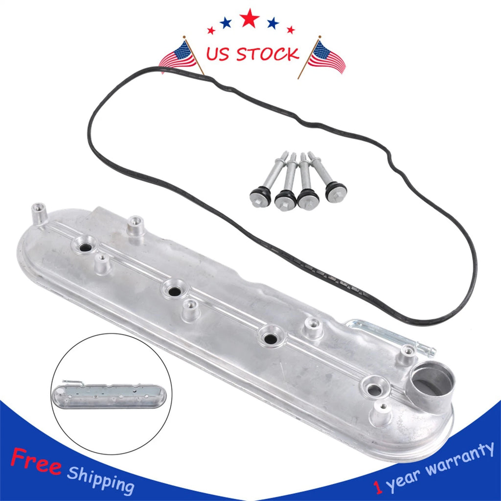 Right Engine Valve Cover with Gasket for Chevy Silverado 1500 (2007–2013)