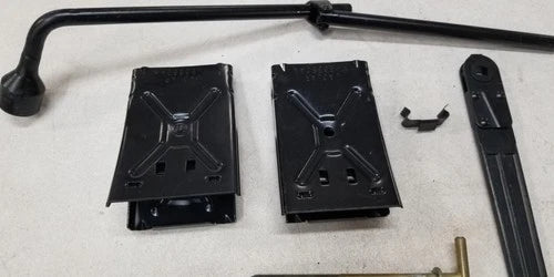 Set of 2 Spare Jack Wheel Chocks for Jaguar XJ6 (1993–1994)