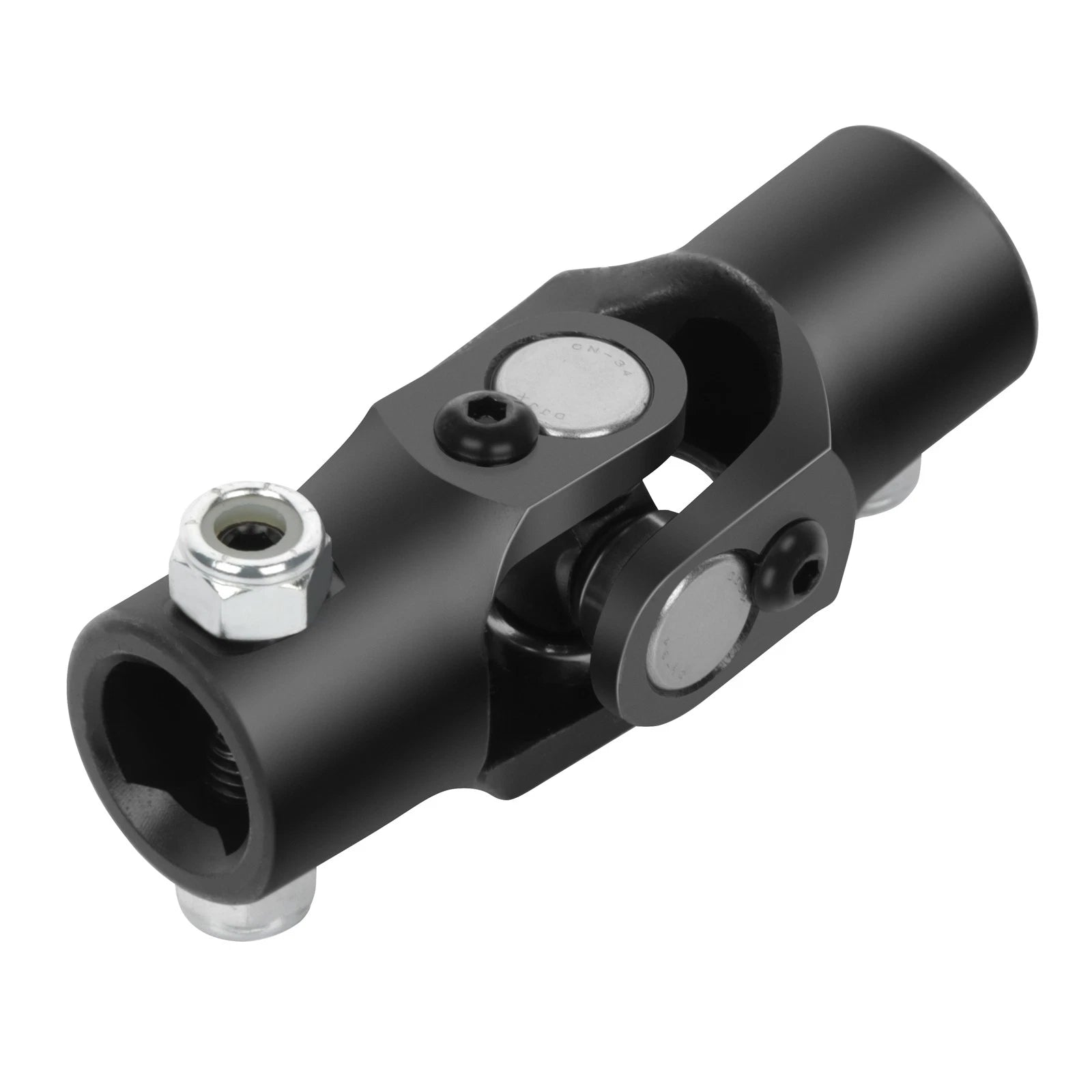 Black Steel Universal Steering U-Joint Shaft for Ford (Universal)