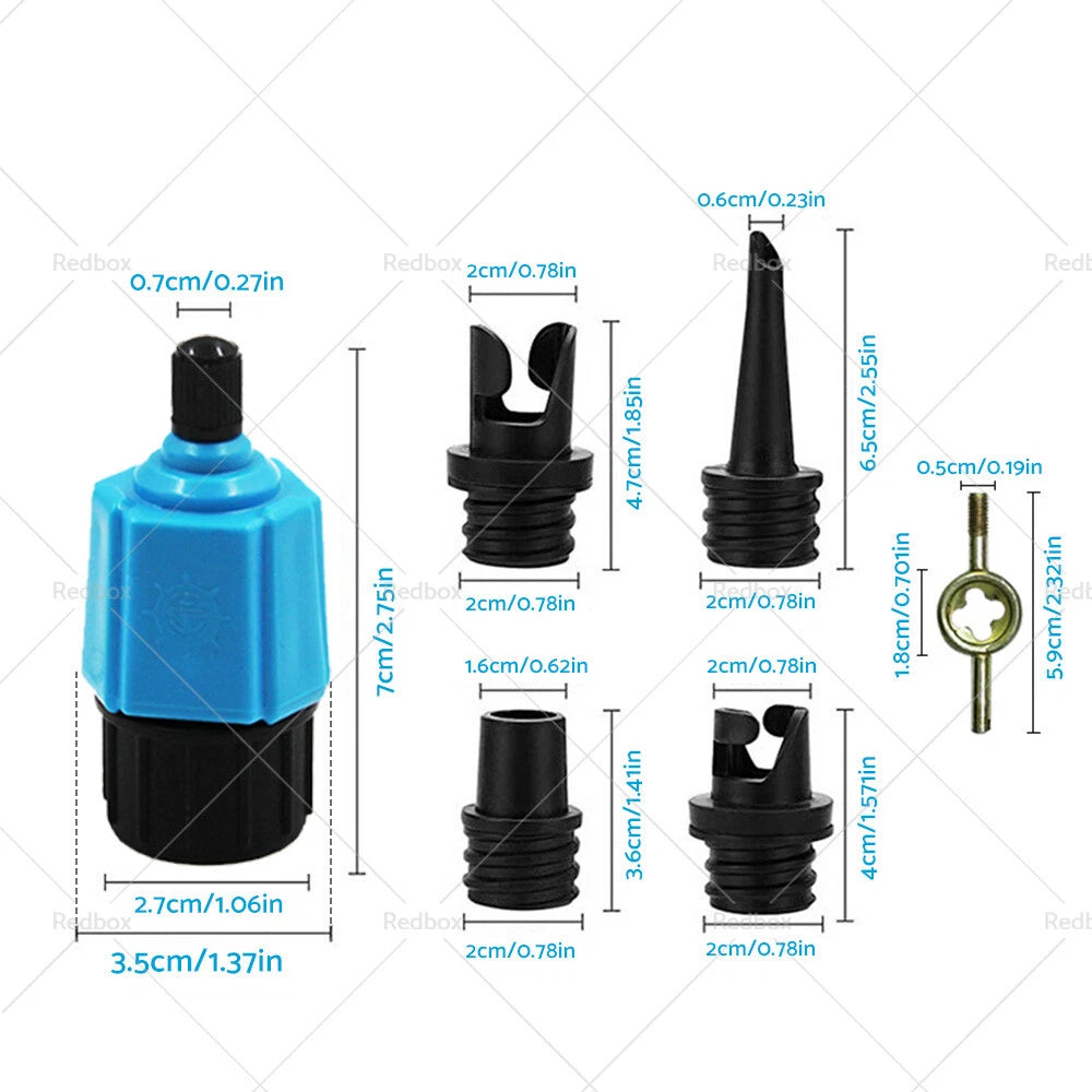 Air Valve Adapter for Inflatable Kayak Boat Stand Up Paddle (2010–2023)