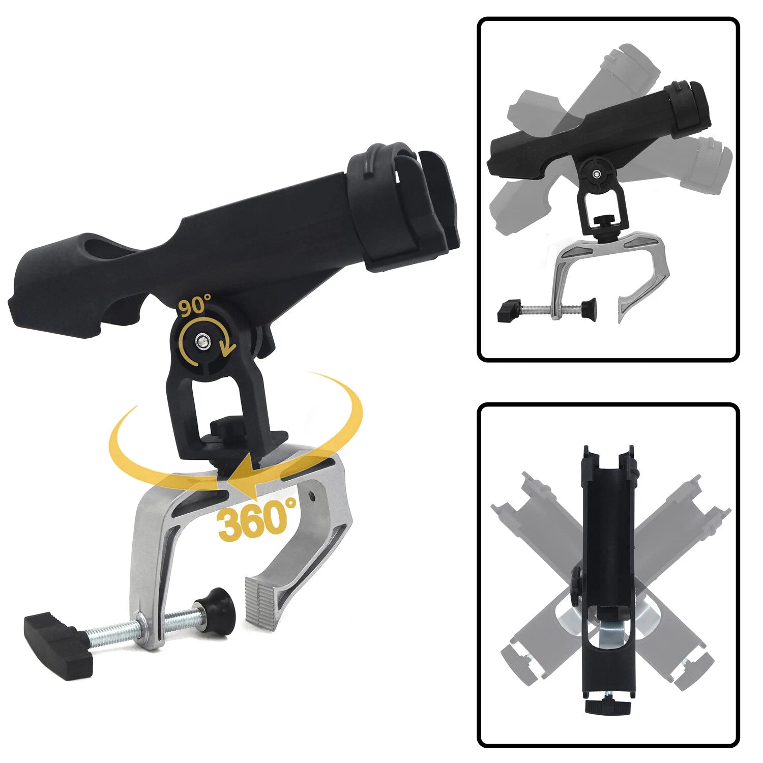 Rod Holder Bracket for Raft Boat (Universal Fit)