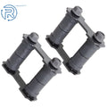 Set of 2 Rear Leaf Spring Shackles for Ford Mustang (1965–1973)