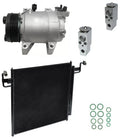 AC Compressor Kit with Condenser for Infiniti QX56 5.6L (2010–2013)