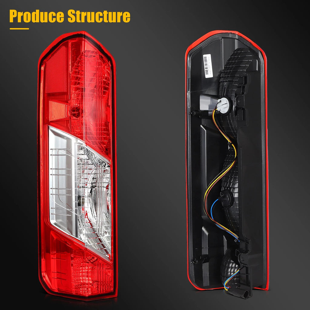Left Side Tail Light Assembly for Ford Transit 150 250 350 (2015–2023)