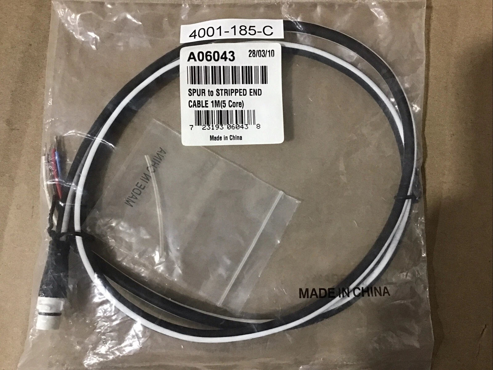 Raymarine 1M Stripped End Spur Cable Seatalkng A06043 for (N/A)