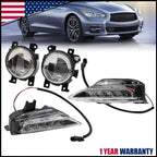 LED Bumper Fog Lamp Turn Signal Light for Infiniti Q50 Q50S (2014–2020)