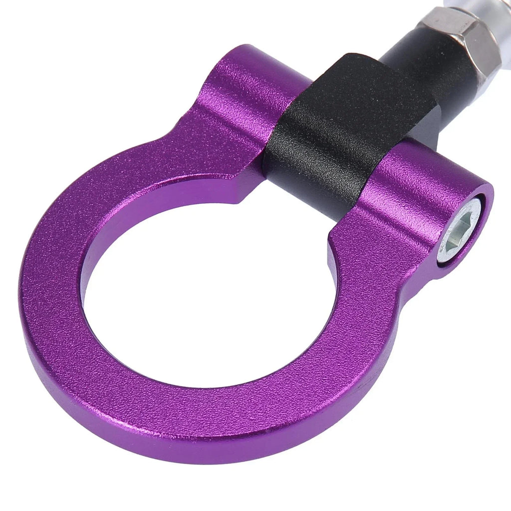 Purple Aluminum Tow Hook Towing Eye Front Bumper for BMW 325i 335i