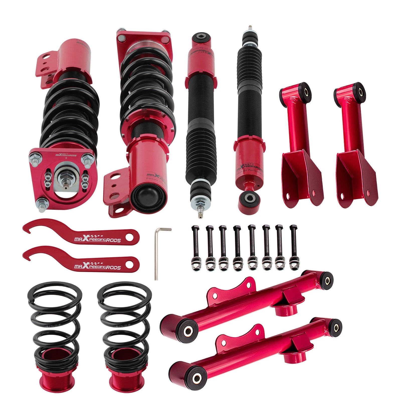 Coilovers 24 Way Damper Shock Absorbers for Ford Mustang (1994–2004)