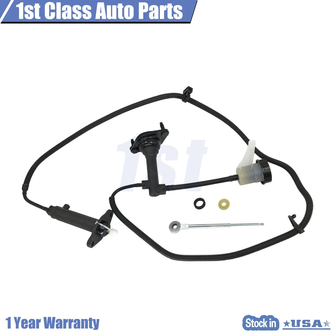 Clutch Master and Slave Cylinder Assembly for Dodge Ram 1500 2500 (2000-2001)