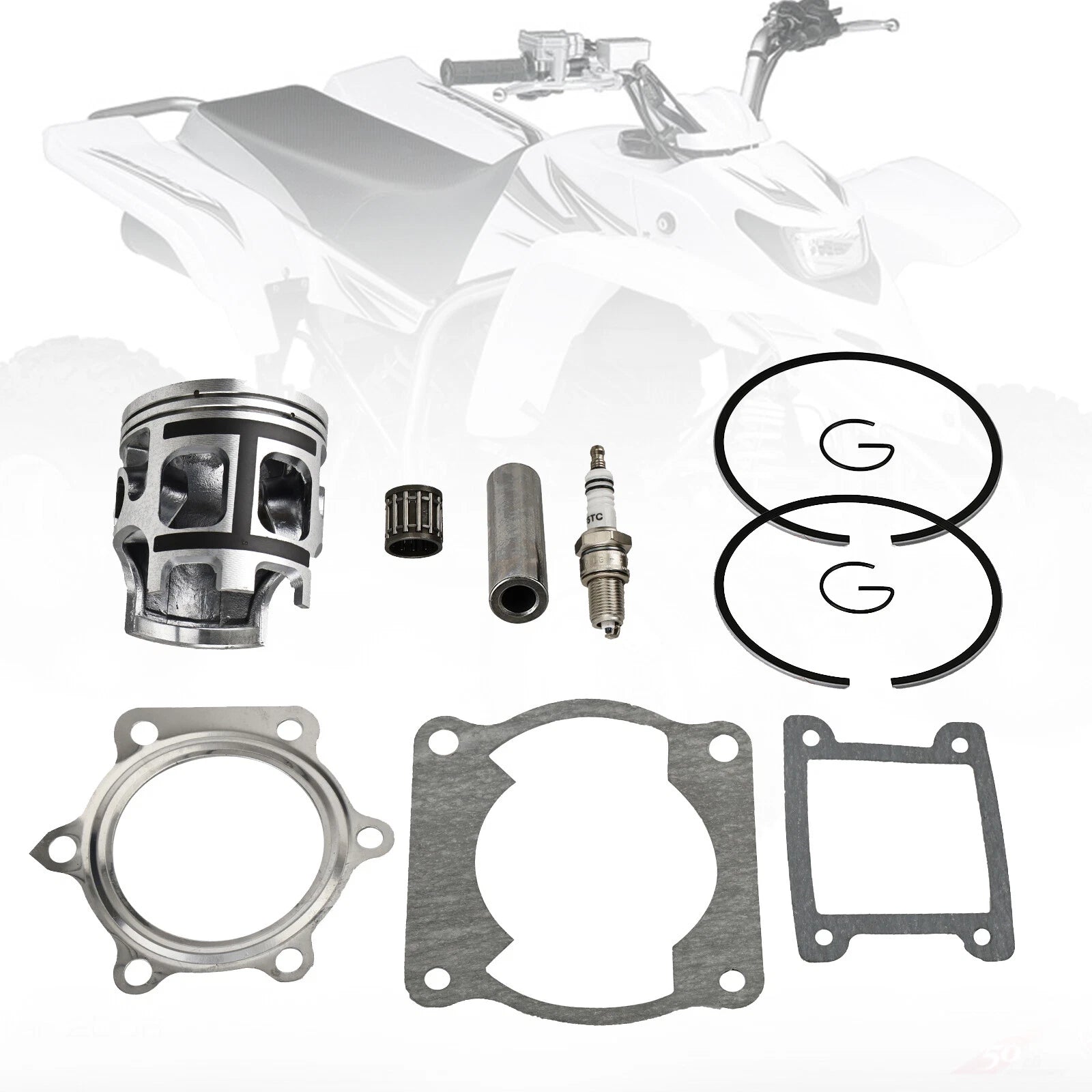 Piston Rings Set & Gaskets for Yamaha Blaster 200 (1988–2006)