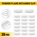 30 PCS Fender Flare Retainer Clips for Jeep Wrangler JL (2018–2020) & Gladiator (2020)