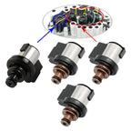 4 Pcs Torque Converter AWD Control & Lock-Up Solenoid for Subaru Forester, Impreza (2001-2023)