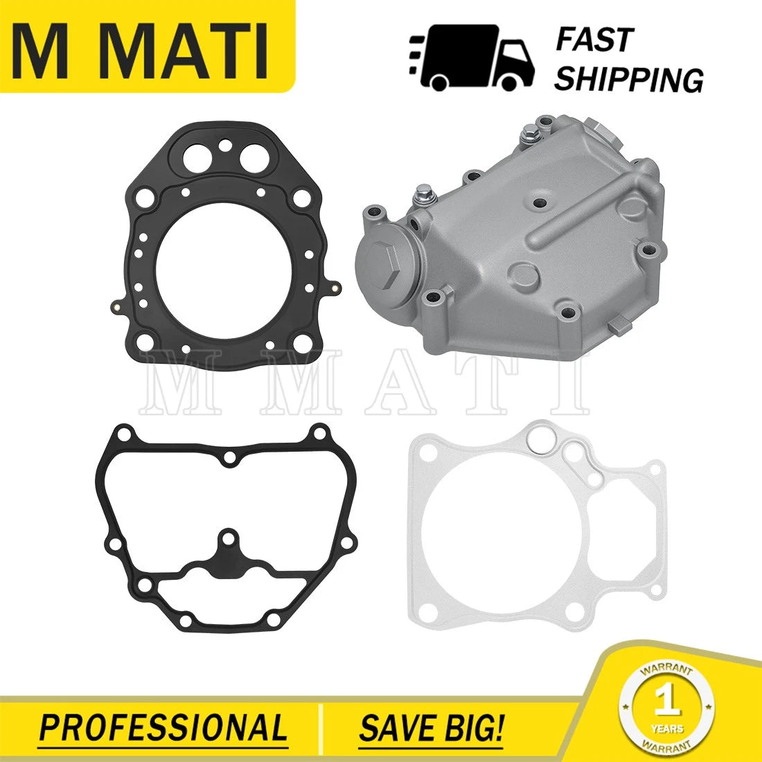 Cylinder Head Rocker Cover Valve & Gasket for Honda Rancher 420 TRX420 (2009–2024)