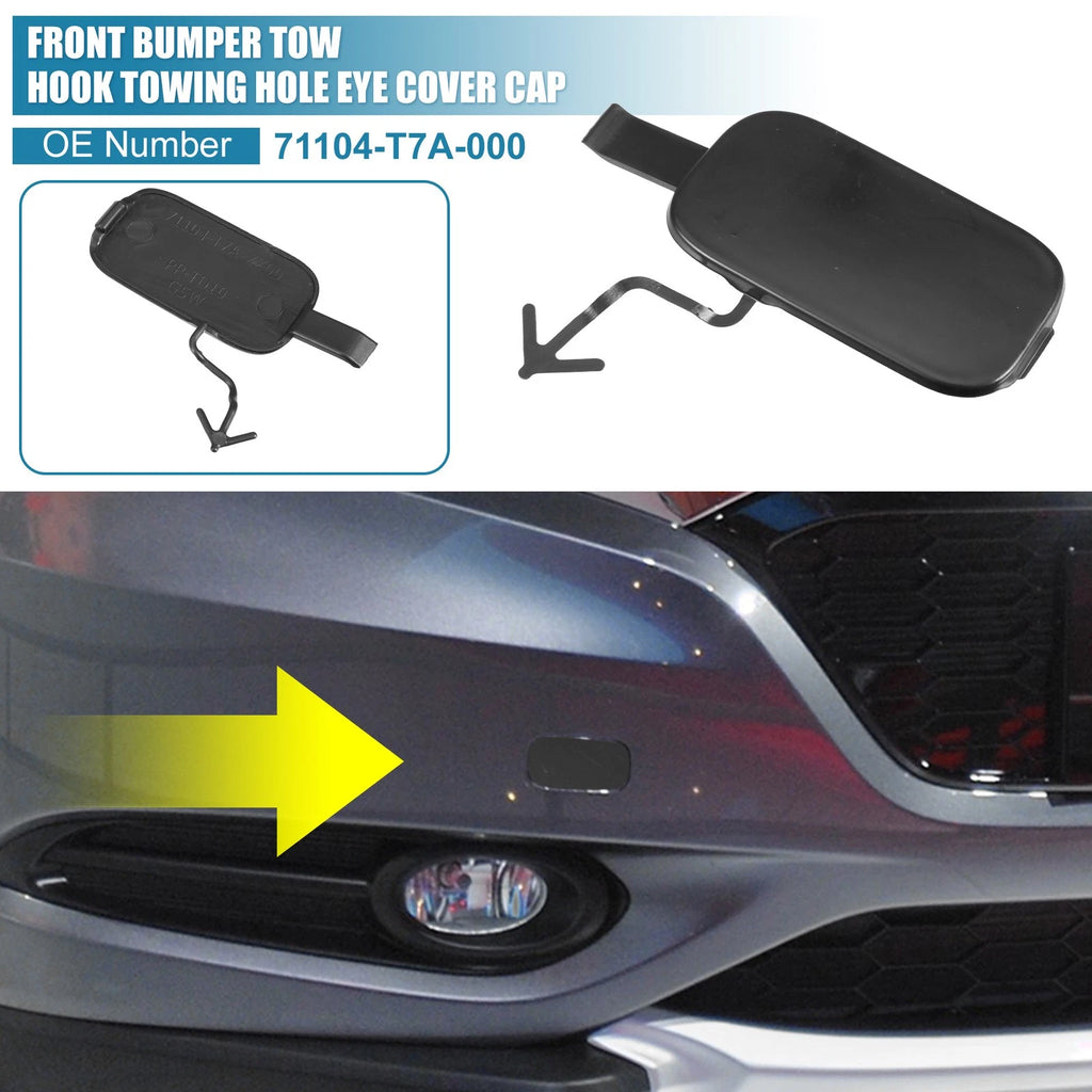 Tow Hook Cover Cap 71104-T7A-000 for Honda HR-V (2016–2018)