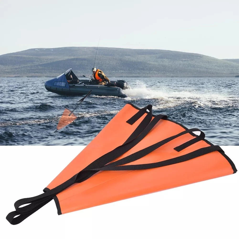 1pc PVC Sea Anchor for Kayaks and Boats with Reinforced Strap