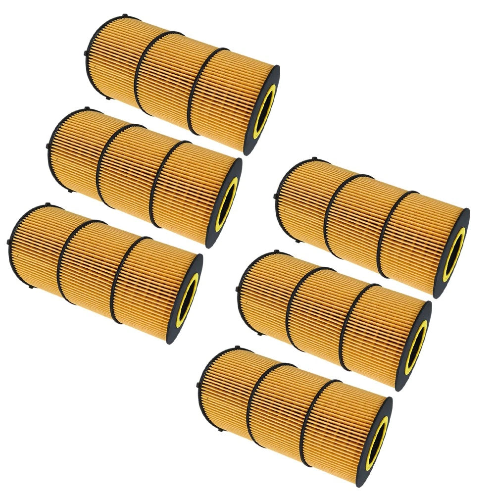 6X Oil Filter A4731800909 A4731800409 for Freightliner Detroit DD13 DD15 DD16 (2010–2023)