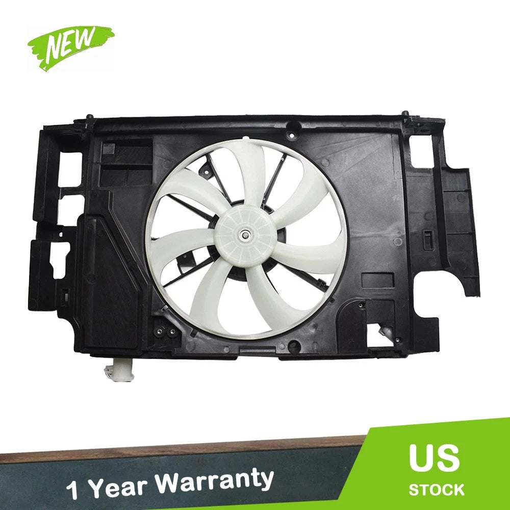 Radiator AC Condenser Cooling Fan Assembly for Toyota Prius C (2012–2018)