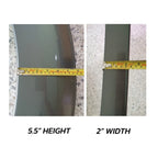 Front Grey K21 Fender Flares for Nissan Navara (2021-2022)