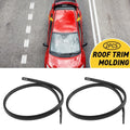 2X Black Roof Trim Molding Kit for Honda Civic Sedan (2012–2015)