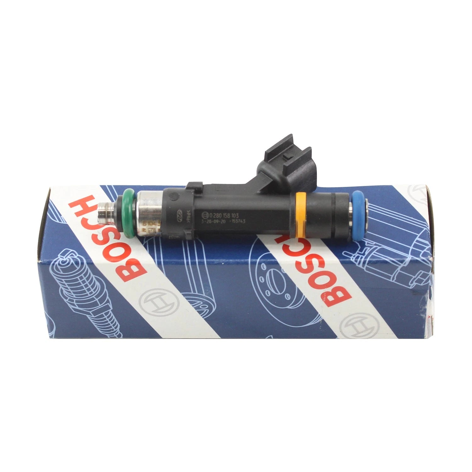 Fuel Injector Set of 4 for Mazda 3 5 6 MX-5 Miata 2.0L 2.3L L4 Bosch 62400