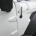 Set of 2 Short Mast Antennas for Chevy Silverado (2006–2021)