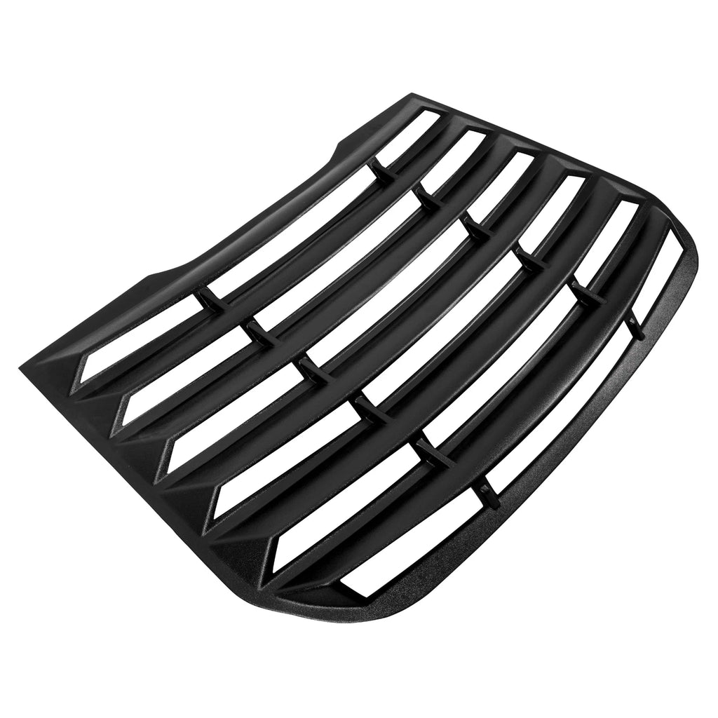 Rear Window Louver for Ford Fusion (2013-2020) Black ABS Shade Cover
