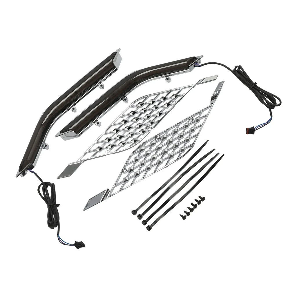 LED Radiator Grill Panel Lights for Honda Goldwing GL1800 Tour
