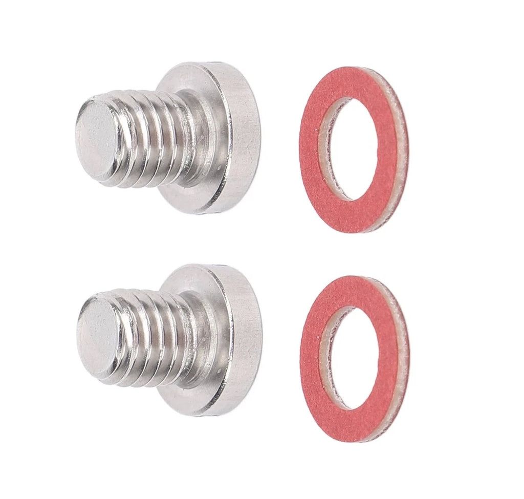 2X Lower Unit Drain Screw & Gasket Kit 90340-08002-00 for Yamaha Outboards