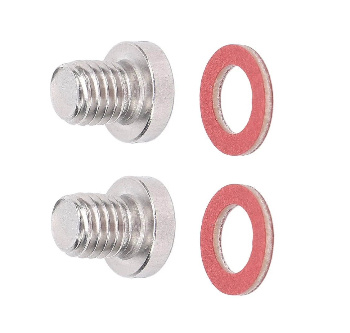 2X Lower Unit Drain Screw & Gasket Kit 90340-08002-00 for Yamaha Outboards
