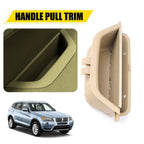 Beige Front Driver Side Interior Door Handle Trim for BMW