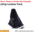 Leather Synthetic Automatic Shift Boot for Kia Forte (2010–2013) Black