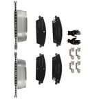 Rear Brake Rotors and Pads Kit for Chevrolet Silverado 1500 (2014–2019)
