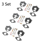Set of 3 Carburetor Repair Kits for B&S 394693, 291763, 295938