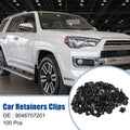 100 Pcs Front Fender Retainers Clips for Toyota (No. 9046707201)