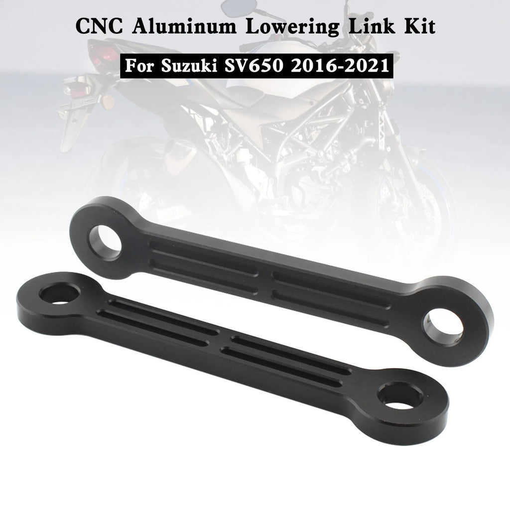 CNC Aluminum Lowering Link Kit 25mm for Suzuki SV650 (2016–2021)