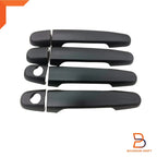 Matte Black 4 Door Handle Cover Trim for Toyota Hilux Vigo Fortuner Yaris (05-15)