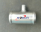 2.25" Blow Off Valve Adapter Aluminum T-Pipe for 25mm ID BOV