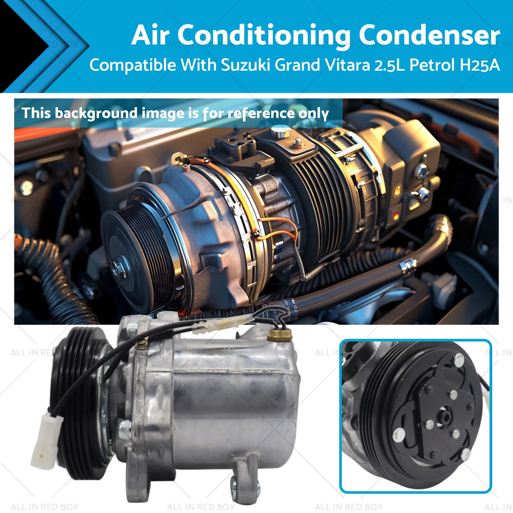 Air Con Compressor for Suzuki Grand Vitara 2.5L Petrol H25A (1998–2005)