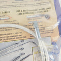 Magnum Sterling Chromite II Front Brake Line 38" AS37938 for Harley
