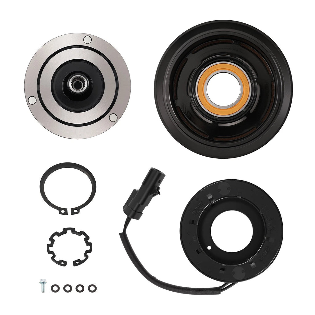 AC Compressor Clutch Kit Pulley Coil Plate for Dodge Ram 2500 3500 (2010–2024)
