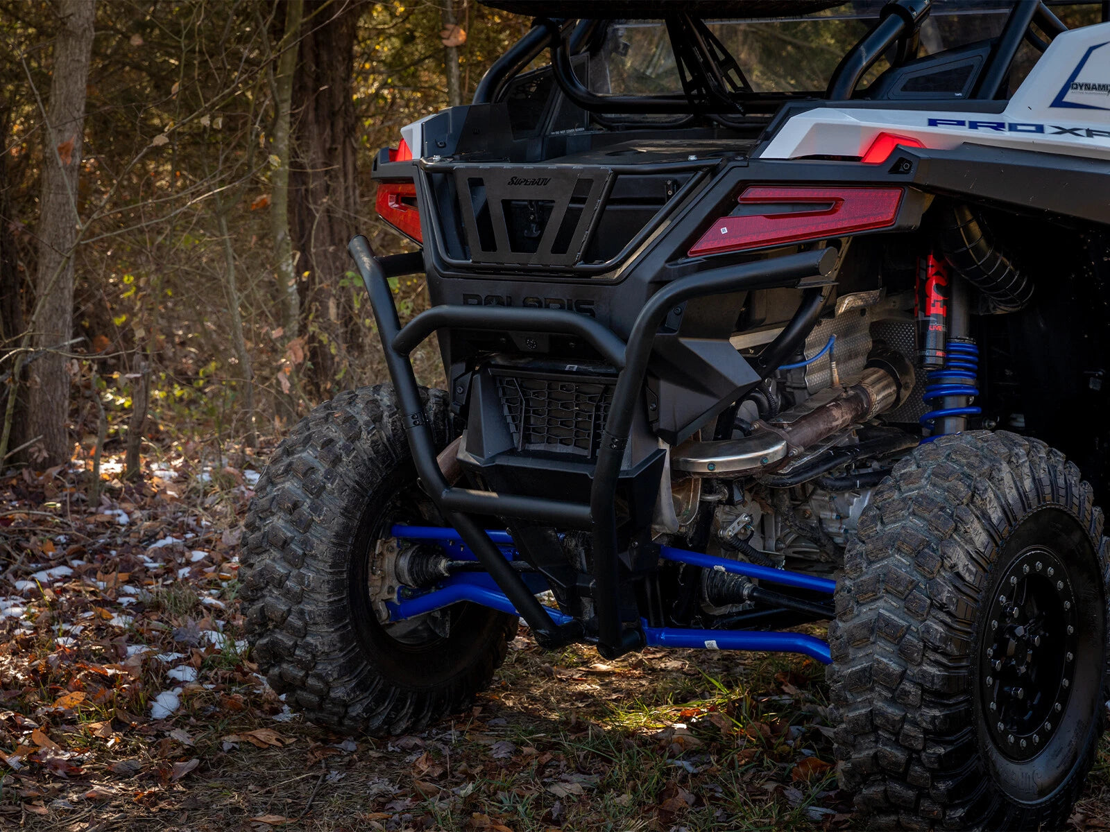 Heavy-Duty Rear Bumper for Polaris RZR PRO XP/PRO XP 4 (2020+) - Black