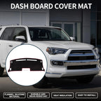 Dashboard Cover Mat for Nissan Moco MG33S (2012–2018) Black Red Set of 1