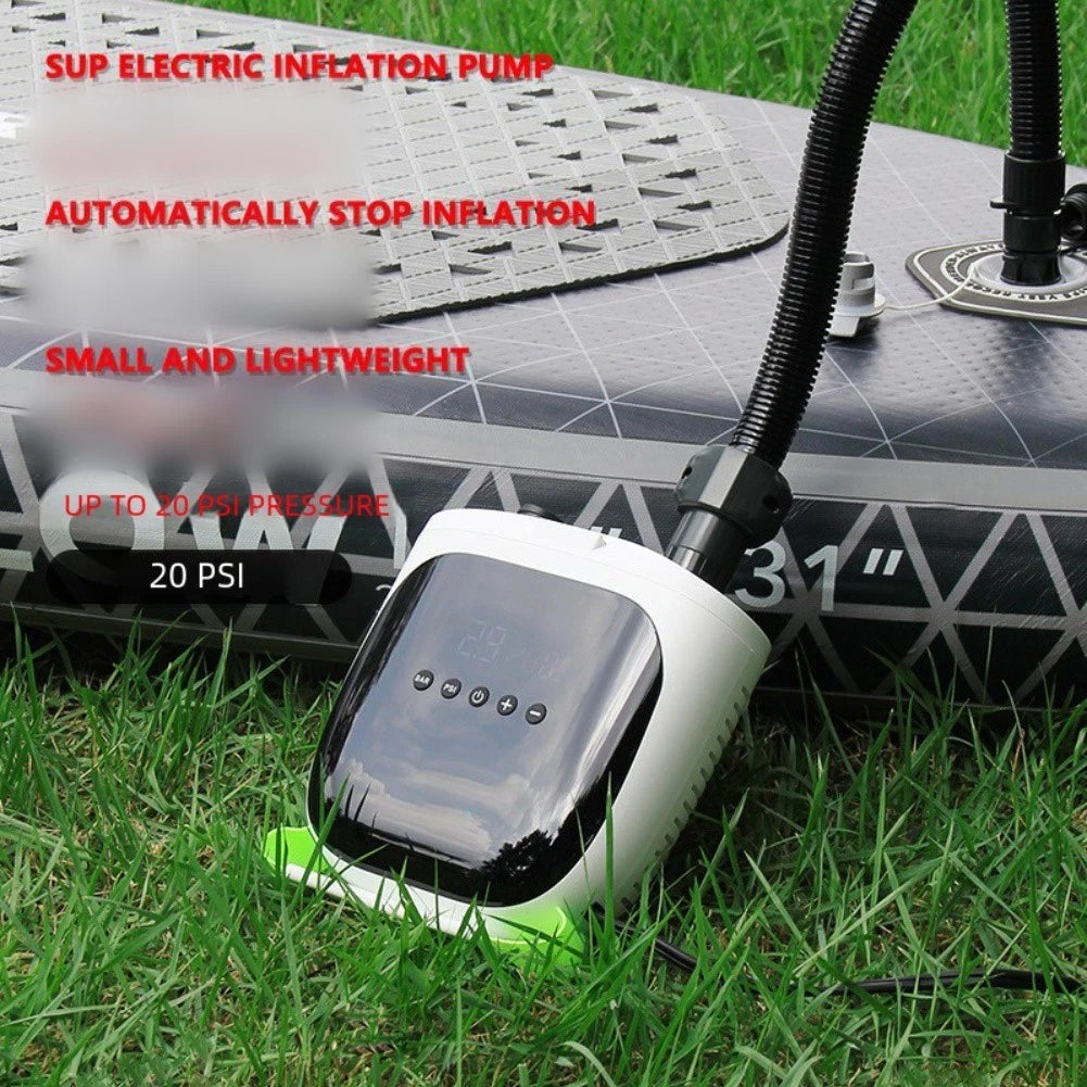 Dual Motor Electric Air Pump for Kayak Paddle Board Tent 12V Car