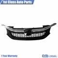 Front Upper Honeycomb Bumper Grille for Honda Accord (2016–2017)