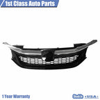 Front Upper Honeycomb Bumper Grille for Honda Accord (2016–2017)